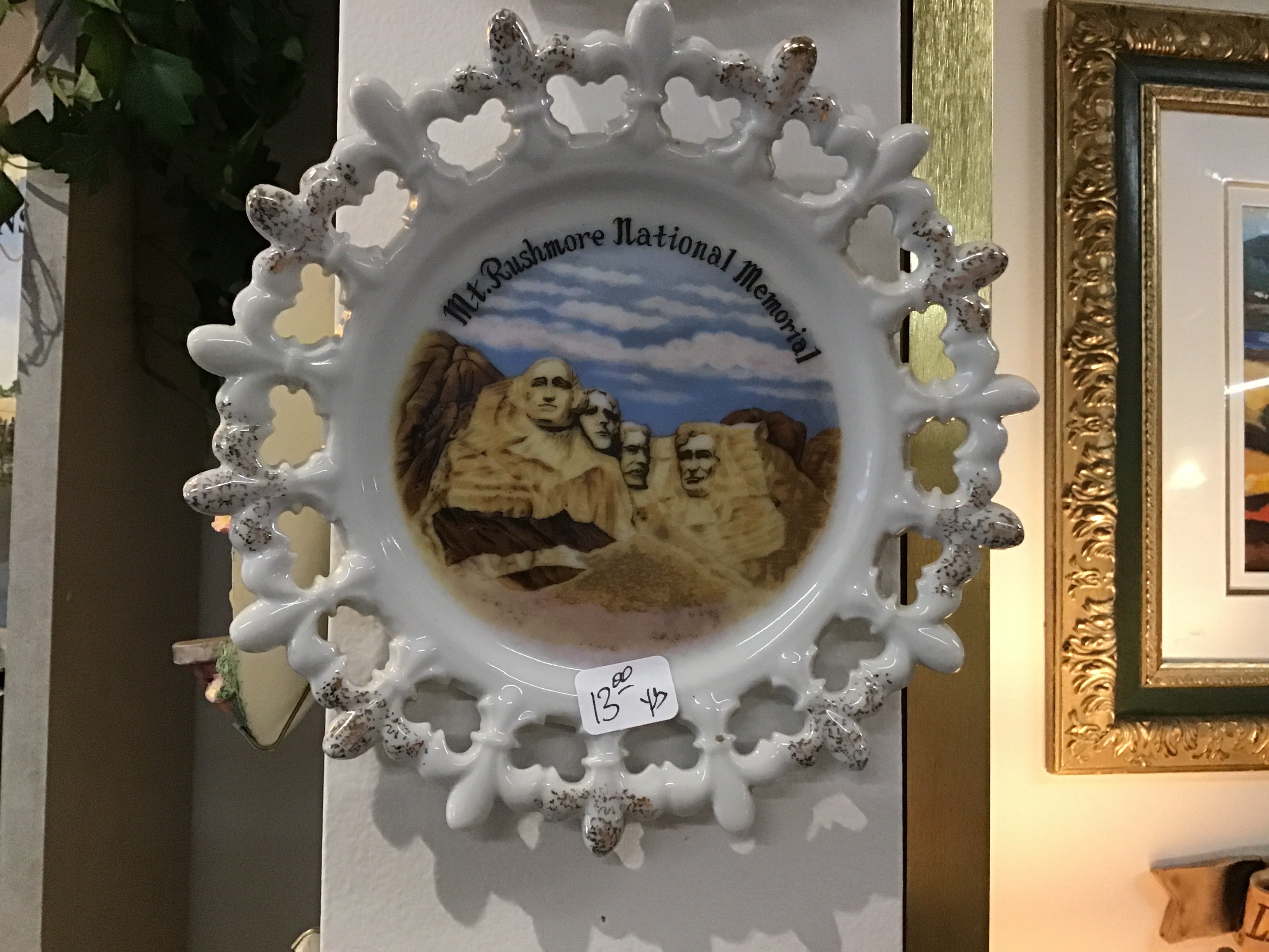 Mt. Rushmore National Memorial Plate